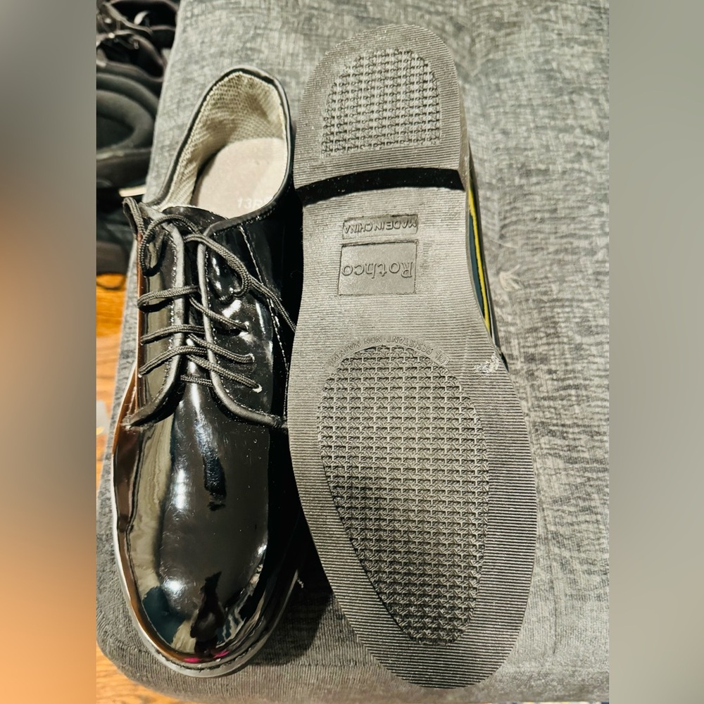Uniform Dress Shoes- Patent Leather